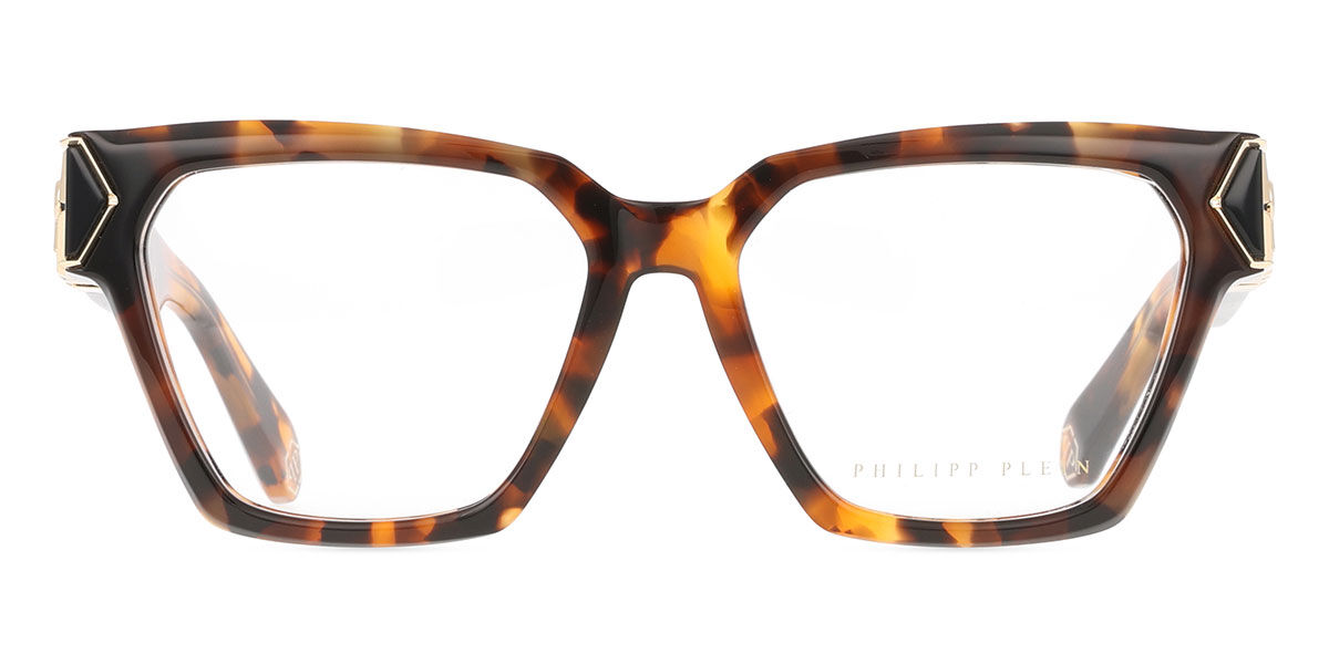 フィリップ プレイン Philipp Plein VPP190M 0APE Full rim フルリム グロッシー トータス Women レディース 女性用 ウィメンズ Eyeglasses メガネ 眼鏡 めがね フレーム 伊達メガネ 【正規品】【新品】【海外通販】【送料無料】|SmartBuyGlasses