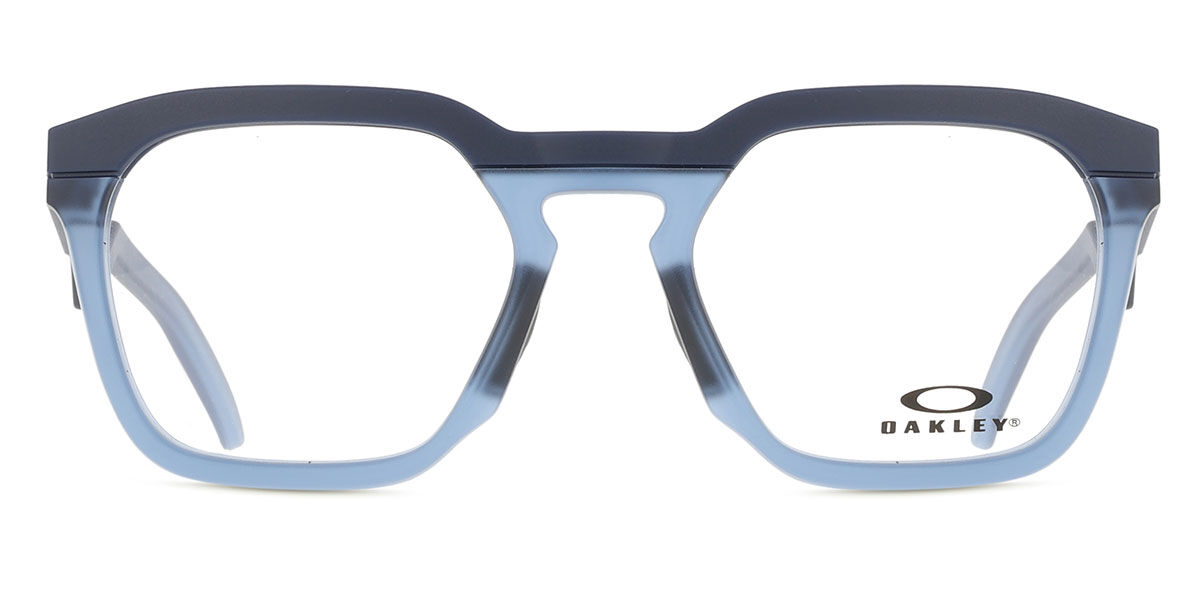 オークリー Oakley OX8208 HSTN SQ RX 820805 Full rim フルリム マットアビスブルー Unisex ユニセックス 男女兼用 メンズ レディース Eyeglasses メガネ 眼鏡 めがね フレーム 伊達メガネ 【正規品】【新品】【海外通販】【送料無料】｜SmartBuyGlasses