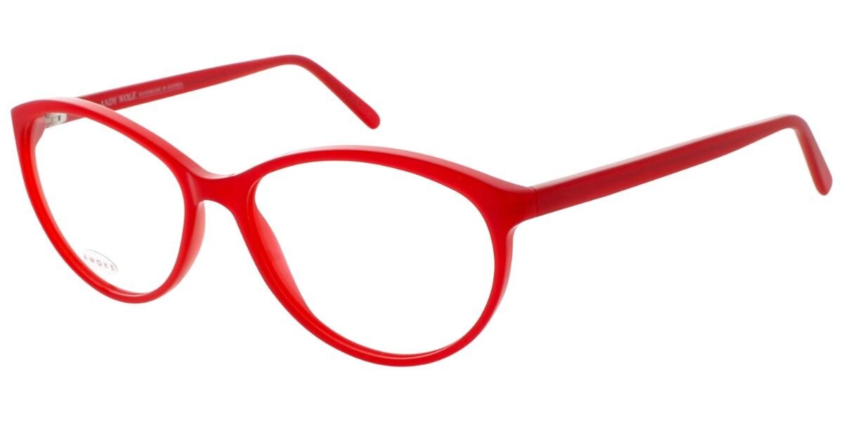 アンディ 狼 ANDY WOLF 5056 K Full rim 盛りだくさんリム 赤いこと Women レディース 亭主もち用 ウィメンズ Eyeglasses 眼鏡 メガネ めがね 屋台骨 伊達眼鏡 【置き目品】【新品】【外国で通信販売】【貨物輸送無料】 眼鏡・サングラス-眼鏡