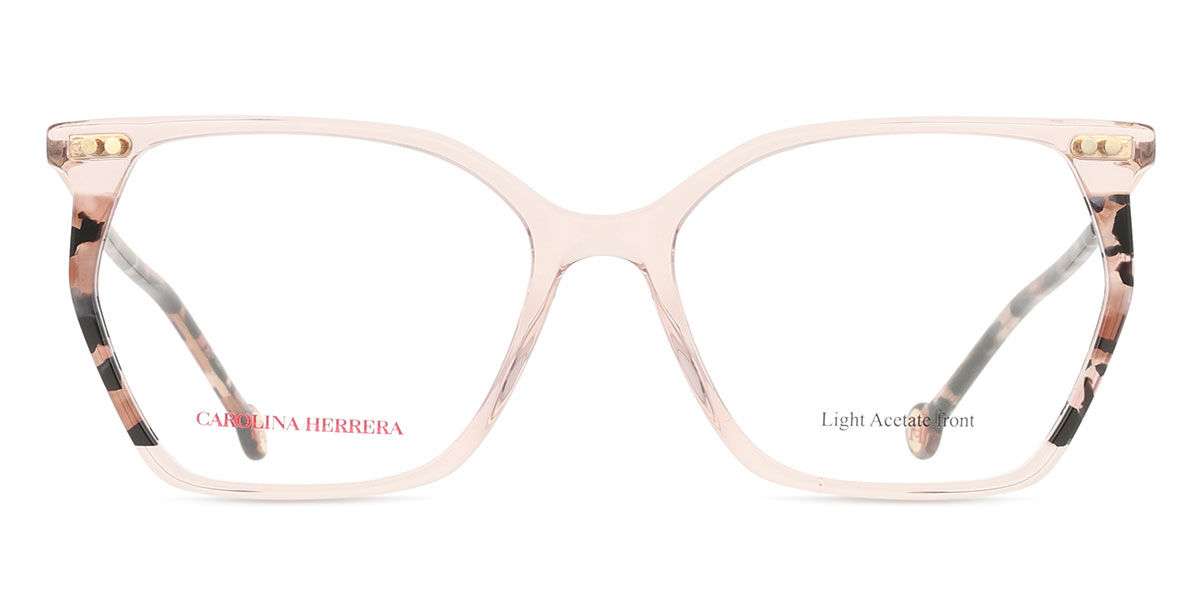 カロライナヘレラ Carolina Herrera HER 0293 FWM Full rim フルリム ピンク/トータス Women レディース 女性用 ウィメンズ Eyeglasses メガネ 眼鏡 めがね フレーム 伊達メガネ 【正規品】【新品】【海外通販】【送料無料】｜SmartBuyGlasses