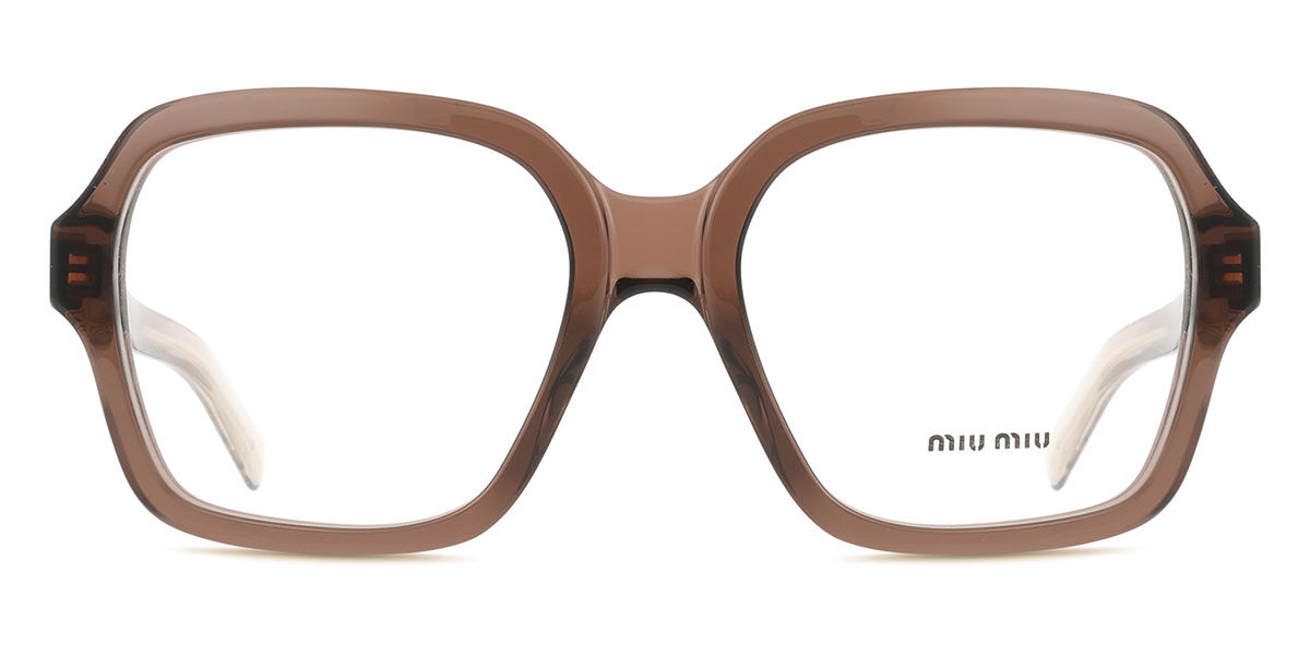 ミュウミュウ Miu Miu MU03YV 23H1O1 Full rim 盛りだくさんリム トランスペアレント 赤銅色 Women レディース お上さん用 ウィメンズ Eyeglasses 眼鏡 メガネ めがね 一こま 伊達眼鏡 【置き目品】【新品】【外国で通信販売】【貨物輸送無料】
