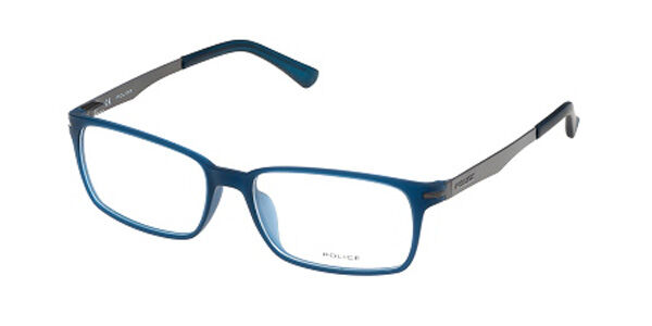 警察当局 Police V1975 STUNT 3 0U11 Full rim 盛りだくさんリム セミトランスペアレントブルー Unisex ユニ一発やる 男女兼用 メンズ レディース Eyeglasses 眼鏡 メガネ めがね ひな形 伊達眼鏡 【置き目品】【新品】【外国で通信販売】【貨物輸送無料】