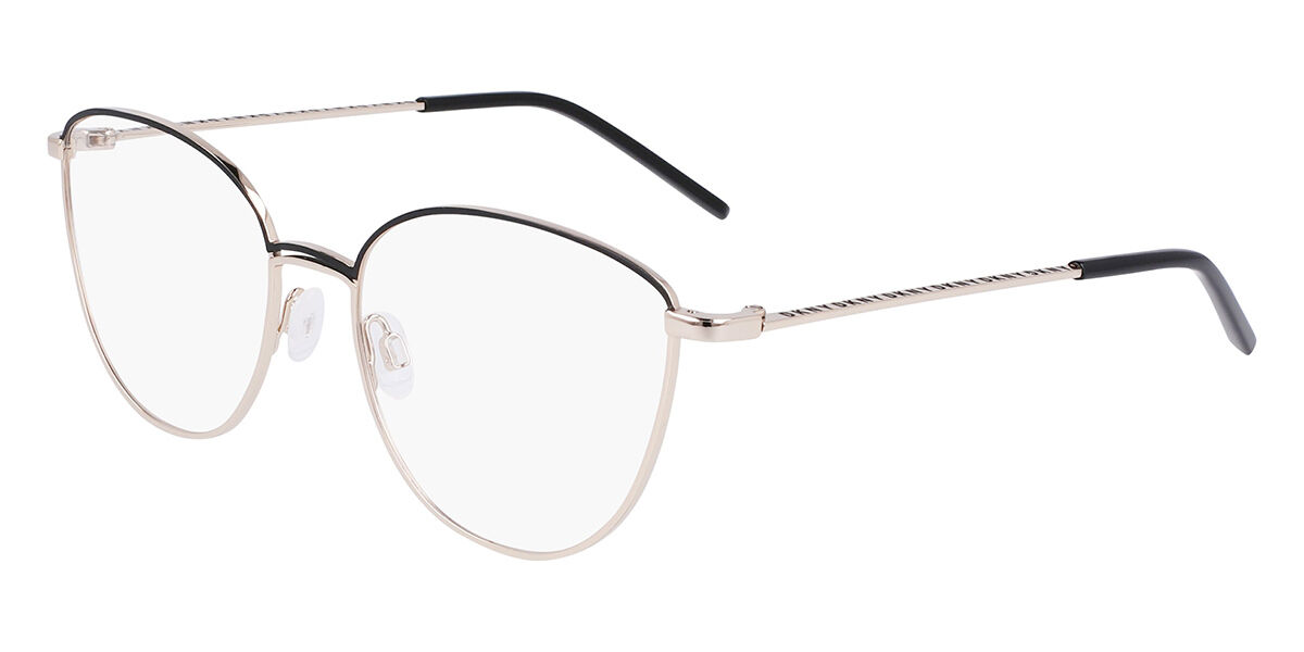 DKNY DKNY DK1027 001 Full rim 盛りだくさんリム 黒いこと ゴールド Unisex ユニ一発やる 男女兼用 メンズ レディース Eyeglasses 眼鏡 メガネ めがね ひな形 伊達眼鏡 【置き目品】【新品】【外国で通信販売】【貨物輸送無料】