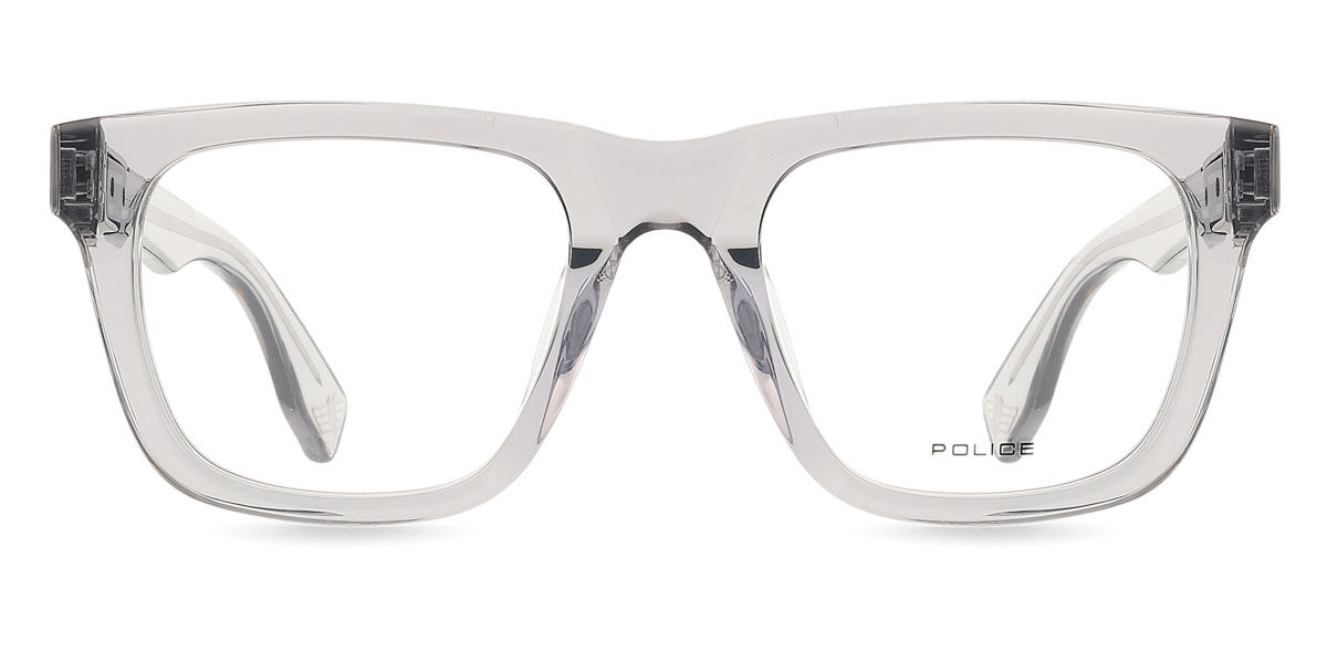 警察当局 Police VPLN29E FOREVER 3 04G0 Full rim 盛りだくさんリム トランスペアレント 薄墨色 Men メンズ 成人男性用 Eyeglasses 眼鏡 メガネ めがね ひな形 伊達眼鏡 【置き目品】【新品】【外国で通信販売】【貨物輸送無料】