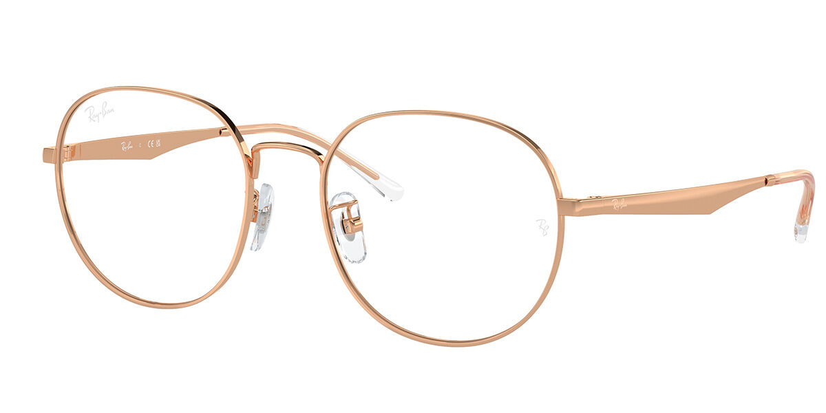 レイバン Ray-Ban RX6517D Asian Fit 3094 Full rim フルリム ローズゴールド Unisex ユニセックス 男女兼用 メンズ レディース Eyeglasses メガネ 眼鏡 めがね フレーム 伊達メガネ 【正規品】【新品】【海外通販】【送料無料】｜SmartBuyGlasses
