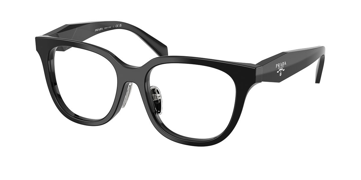プラダ Prada PR C11VF Asian Fit 16K1O1 Full rim 盛りだくさんリム 黒いこと Women レディース お上さん用 ウィメンズ Eyeglasses 眼鏡 メガネ めがね 一こま 伊達眼鏡 【置き目品】【新品】【外国で通信販売】【貨物輸送無料】