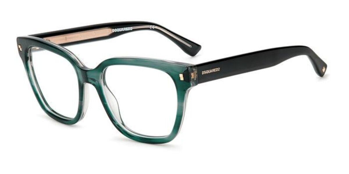 ディースクエアード2 Dsquared2 D2 0025 M5C Full rim 盛りだくさんリム ティールグリーン Women レディース 成人女性用 ウィメンズ Eyeglasses 眼鏡 メガネ めがね ひな形 伊達眼鏡 【置き目品】【新品】【外国で通信販売】【貨物輸送無料】