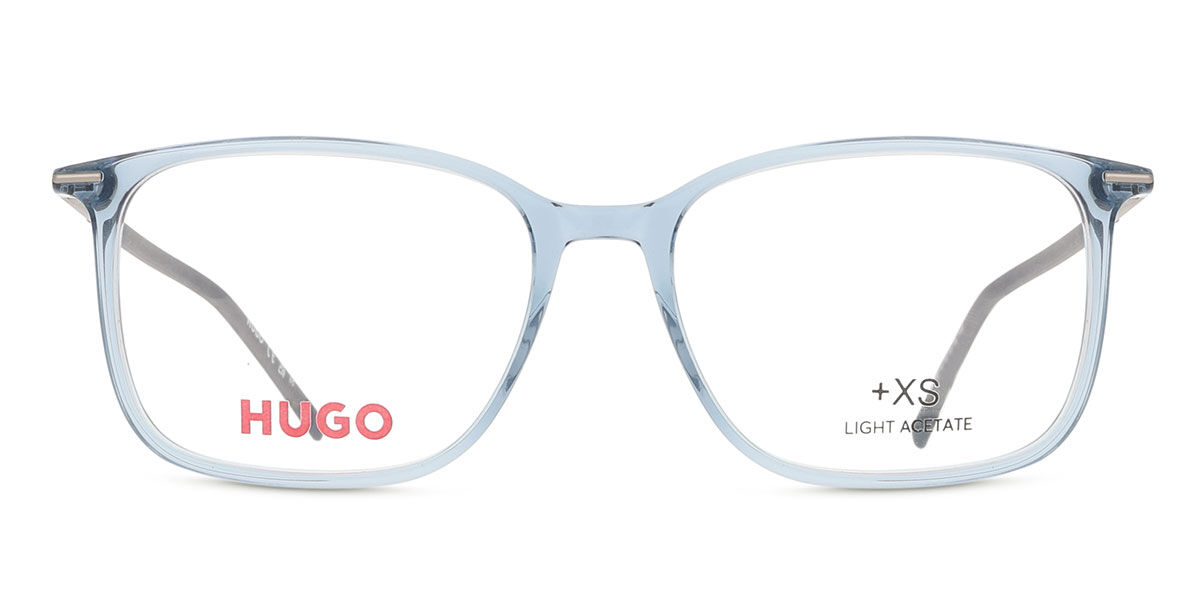 ヒューゴ HUGO HG 1271 PJP Full rim 盛りだくさんリム トランスペアレント 青み Men メンズ 成人男性用 Eyeglasses 眼鏡 メガネ めがね ひな形 伊達眼鏡 【置き目品】【新品】【外国で通信販売】【貨物輸送無料】
