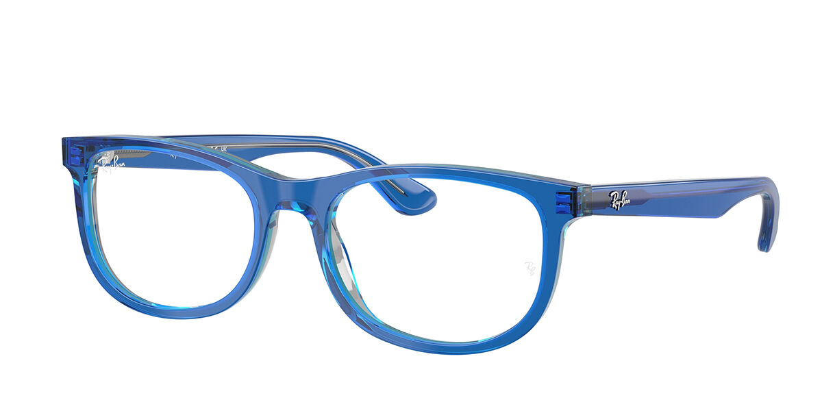 レイバン キッズ Ray-Ban Kids RY1642F Asian Fit 3999 Full rim フルリム クリアブルー/グレー Kids キッズ Eyeglasses メガネ 眼鏡 めがね フレーム 伊達メガネ 【正規品】【新品】【海外通販】【送料無料】|SmartBuyGlasses