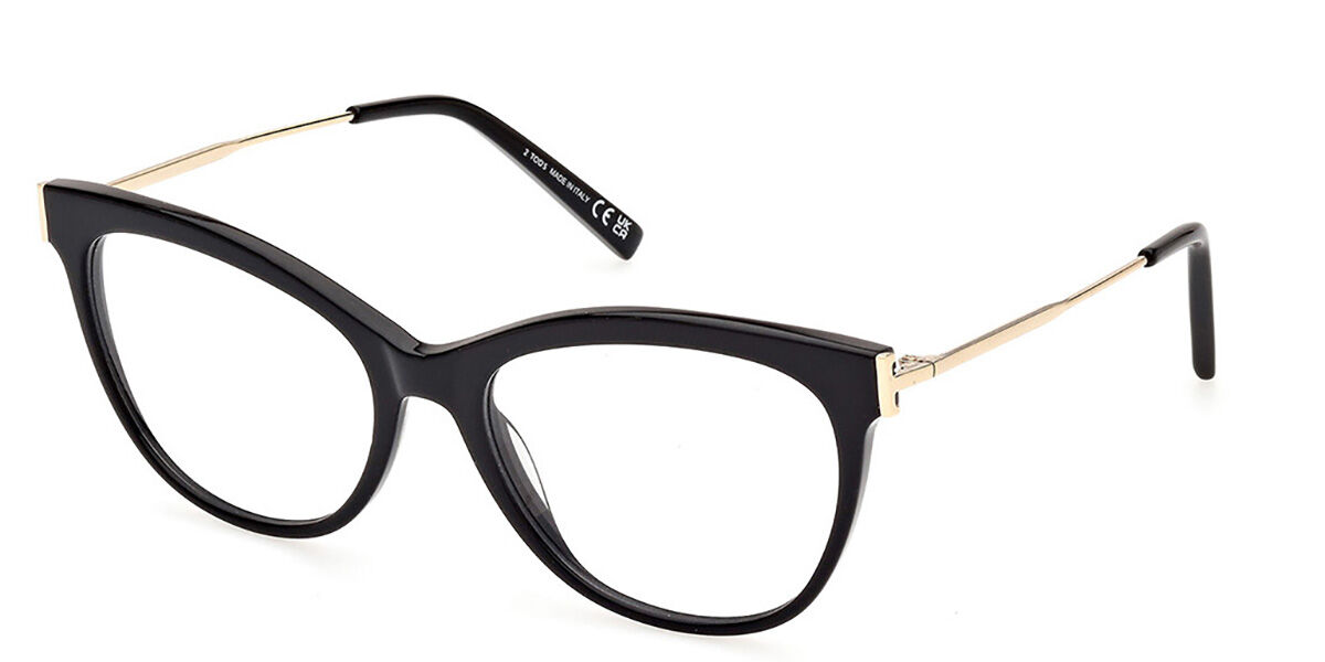 トッズ TODS TO5300 001 Full rim 盛りだくさんリム シャイニーブラック Women レディース 成人女性用 ウィメンズ Eyeglasses 眼鏡 メガネ めがね ひな形 伊達眼鏡 【置き目品】【新品】【外国で通信販売】【貨物輸送無料】