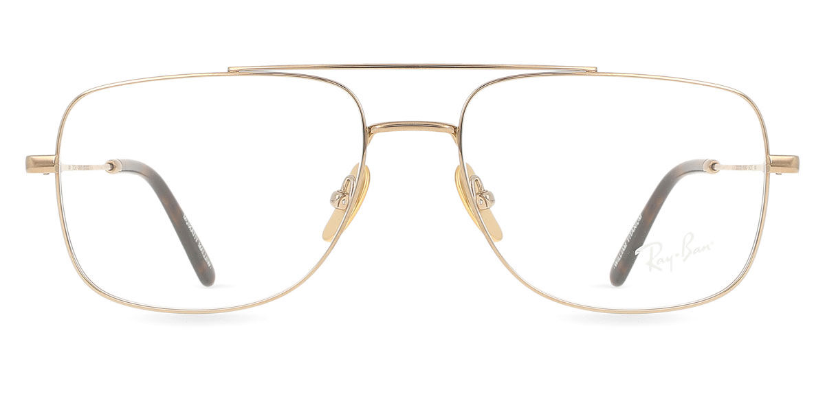 レイバン Ray-Ban RX8797 William Titanium 1246 Full rim 盛りだくさんリム アリスタゴールド Unisex ユニ一発やる 男女兼用 メンズ レディース Eyeglasses 眼鏡 メガネ めがね 一こま 伊達眼鏡 【置き目品】【新品】【外国で通信販売】【貨物輸送無料】