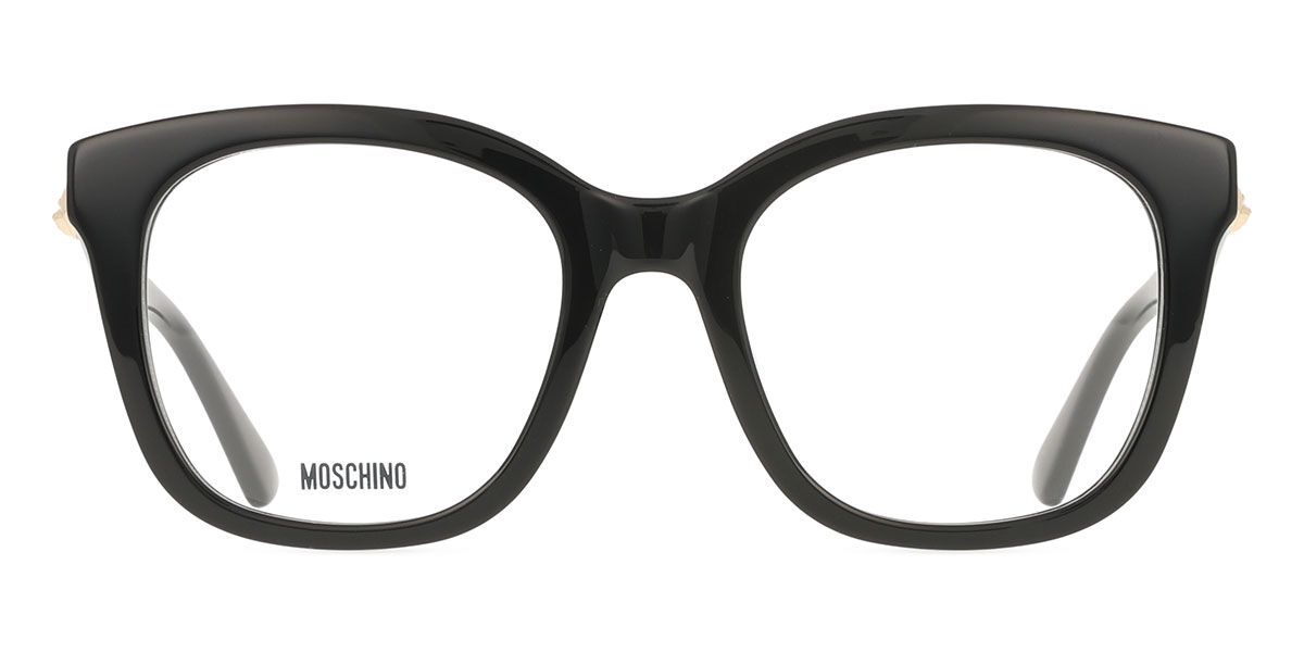モスキーノ Moschino MOS630 807 Full rim フルリム ブラック Women レディース 女性用 ウィメンズ Eyeglasses メガネ 眼鏡 めがね フレーム 伊達メガネ 【正規品】【新品】【海外通販】【送料無料】|SmartBuyGlasses