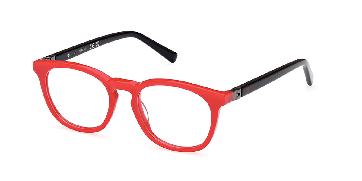 ゲス Guess GU9231 Kids 068 Full rim 盛りだくさんリム 赤いこと Kids  キッズ Eyeglasses 眼鏡 メガネ めがね ひな形 伊達眼鏡 【置き目品】【新品】【外国で通信販売】【貨物輸送無料】