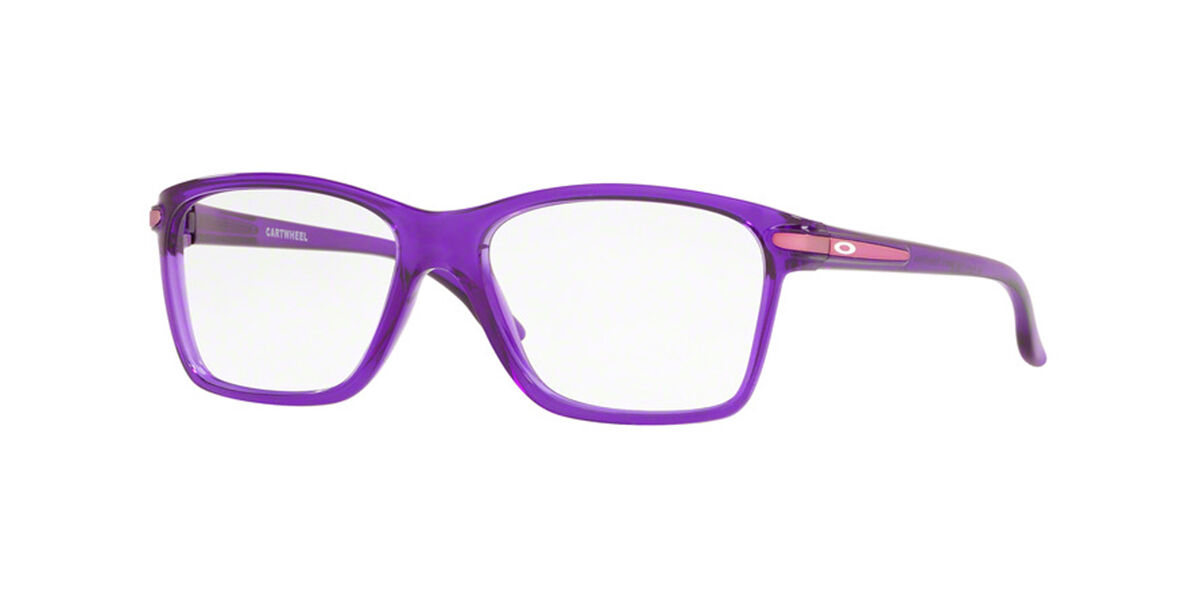 オーク材ロバート・エドワード・リー Oakley OY8010 CARTWHEEL (Youth Fit) 801003 Full rim 盛りだくさんリム ポリッシュドパープル Women レディース 成人女性用 ウィメンズ Eyeglasses 眼鏡 メガネ めがね ひな形 伊達眼鏡 【置き目品】【新品】【外国で通信販売】【貨物輸送無料】