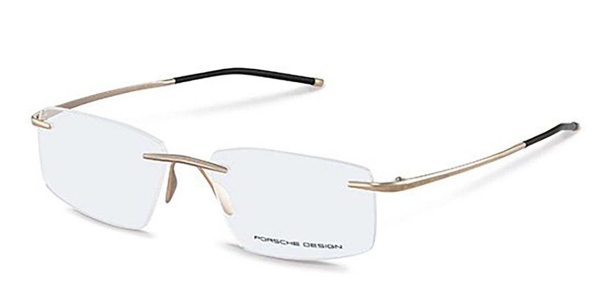 ポルシェデザイン Porsche Design P8362 B0S2 Rimless リムレス ゴールド Men メンズ 男性用 Eyeglasses メガネ 眼鏡 めがね フレーム 伊達メガネ 【正規品】【新品】【海外通販】【送料無料】｜SmartBuyGlasses