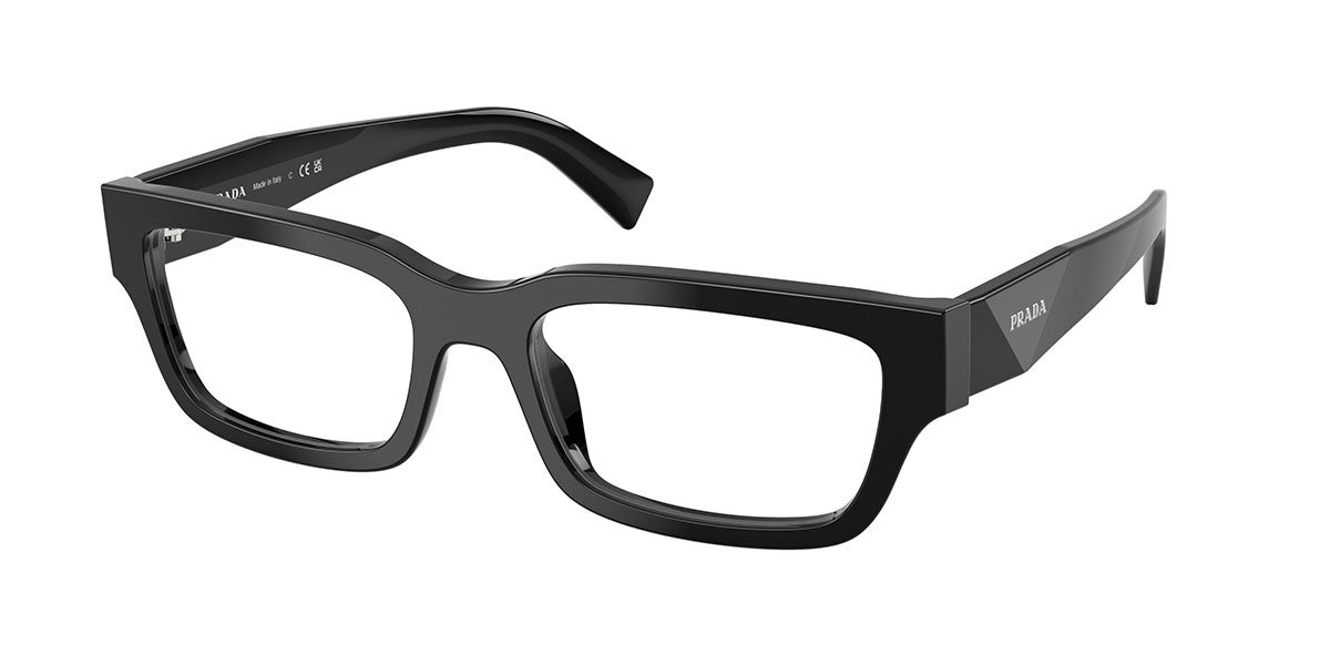 プラダ Prada PR C02V 16K1O1 Full rim フルリム ブラック Men メンズ 男性用 Eyeglasses メガネ 眼鏡 めがね フレーム 伊達メガネ 【正規品】【新品】【海外通販】【送料無料】｜SmartBuyGlasses
