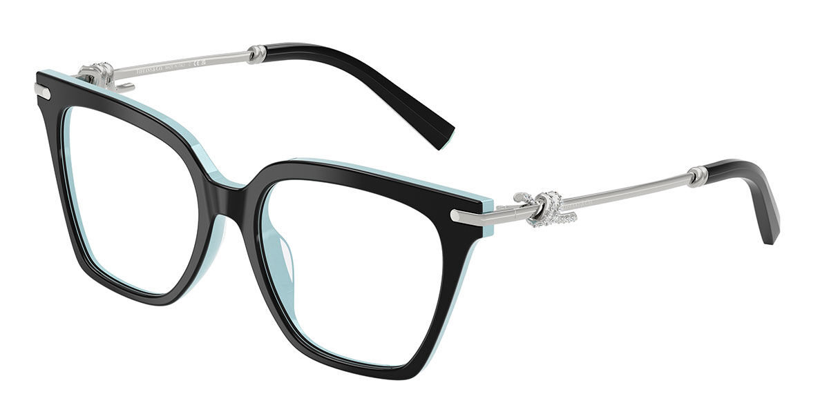ティファニー Tiffany & Co. TF2284B 8055 Full rim フルリム ブラックオンティファニーブルー Women レディース 女性用 ウィメンズ Eyeglasses メガネ 眼鏡 めがね フレーム 伊達メガネ 【正規品】【新品】【海外通販】【送料無料】|SmartBuyGlasses