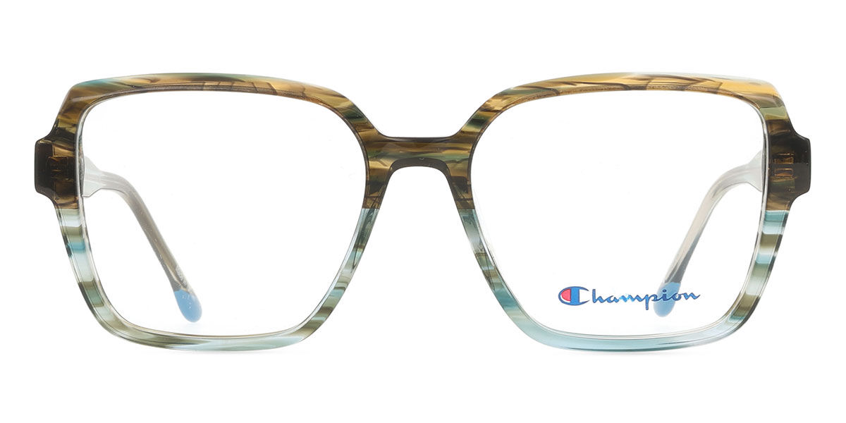 チャンピオン Champion LAKE C02 Full rim フルリム シャイニーフェードパターンサンドブラウンブルー Women レディース 女性用 ウィメンズ Eyeglasses メガネ 眼鏡 めがね フレーム 伊達メガネ 【正規品】【新品】【海外通販】【送料無料】|SmartBuyGlasses