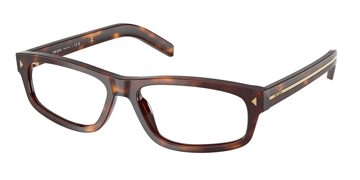 プラダ Prada PR B02V 15W1O1 Full rim フルリム べっ甲 Men メンズ 男性用 Eyeglasses メガネ 眼鏡 めがね フレーム 伊達メガネ 【正規品】【新品】【海外通販】【送料無料】｜SmartBuyGlasses