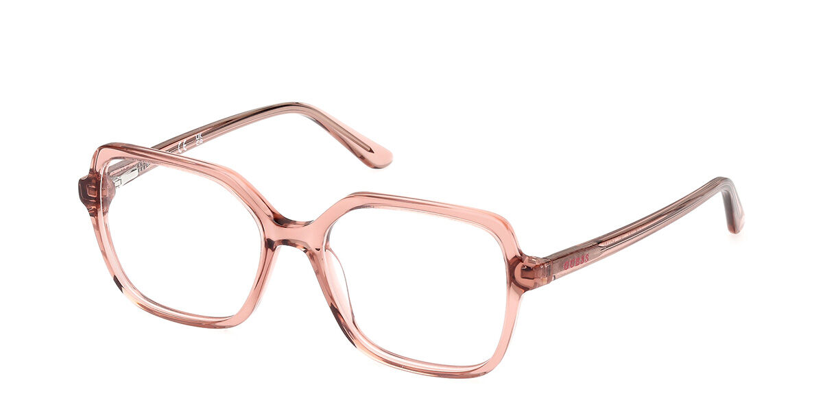 ゲス Guess GU50164 Kids 059 Full rim フルリム クリアベージュブラウン/モノカラー Kids キッズ Eyeglasses メガネ 眼鏡 めがね フレーム 伊達メガネ 【正規品】【新品】【海外通販】【送料無料】|SmartBuyGlasses