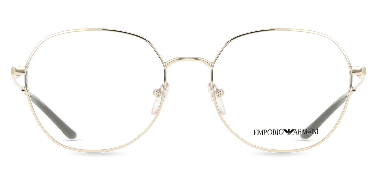 エンポリオアルマーニ Emporio Armani EA1174D Asian Fit 3013 Full rim フルリム 光沢のあるペールゴールド Men メンズ 男性用 Eyeglasses メガネ 眼鏡 めがね フレーム 伊達メガネ 【正規品】【新品】【海外通販】【送料無料】｜SmartBuyGlasses