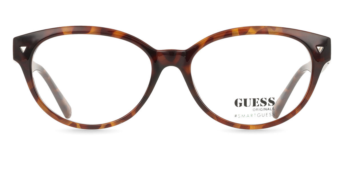ゲス Guess GU8245 053 Full rim フルリム ブロンドのハバナ Women レディース 女性用 ウィメンズ Eyeglasses メガネ 眼鏡 めがね フレーム 伊達メガネ 【正規品】【新品】【海外通販】【送料無料】｜SmartBuyGlasses 8,723円