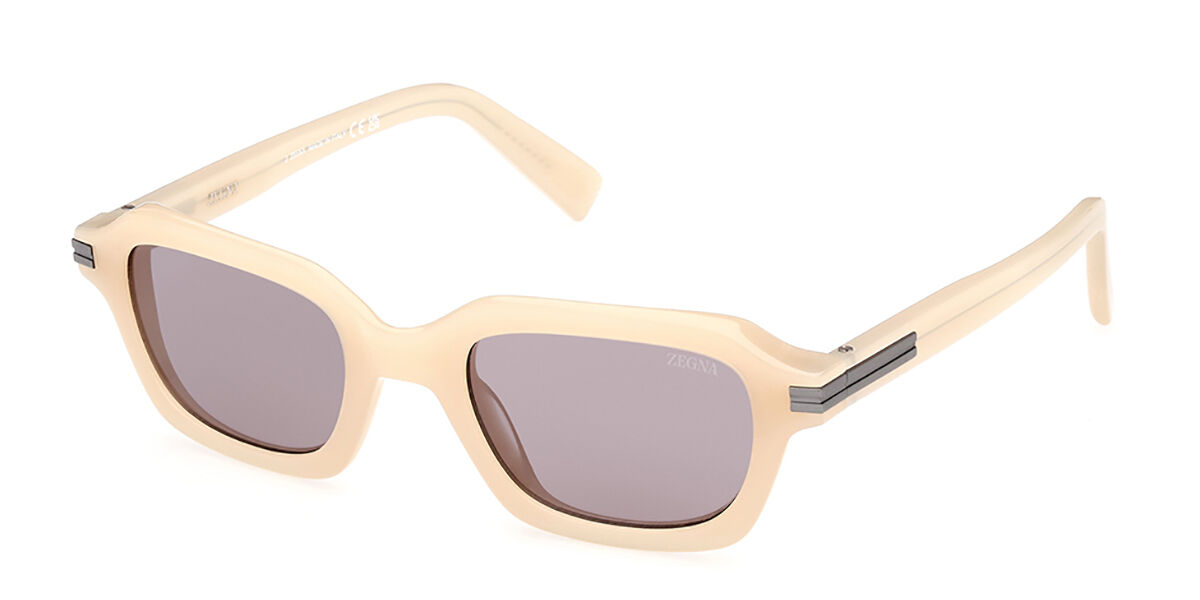 ゼニア EZ0239 57A Full rim フルリム シャイニーソフトベージュブラウン Men メンズ 男性用 Sunglasses サングラス さんぐらす 【UVカテゴリ2】【正規品】【新品】【海外通販】【送料無料】｜SmartBuyGlasses