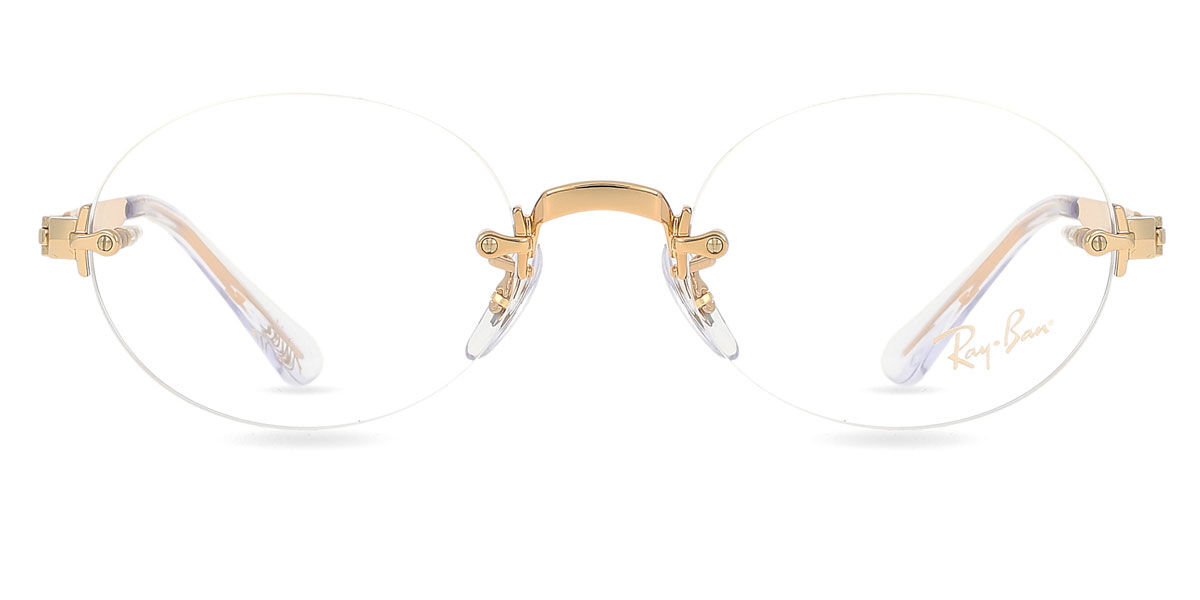 レイバン Ray-Ban RX3929V 2500 Rimless リムレス アリスタゴールド Unisex ユニセックス 男女兼用 メンズ レディース Eyeglasses メガネ 眼鏡 めがね フレーム 伊達メガネ 【正規品】【新品】【海外通販】【送料無料】｜SmartBuyGlasses