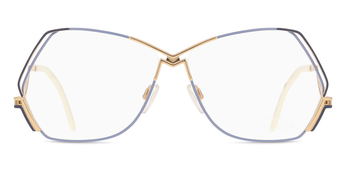 カザル Cazal 226 336 Full rim フルリム アイスブルーゴールド Unisex ユニセックス 男女兼用 メンズ レディース Eyeglasses メガネ 眼鏡 めがね フレーム 伊達メガネ 【正規品】【新品】【海外通販】【送料無料】｜SmartBuyGlasses