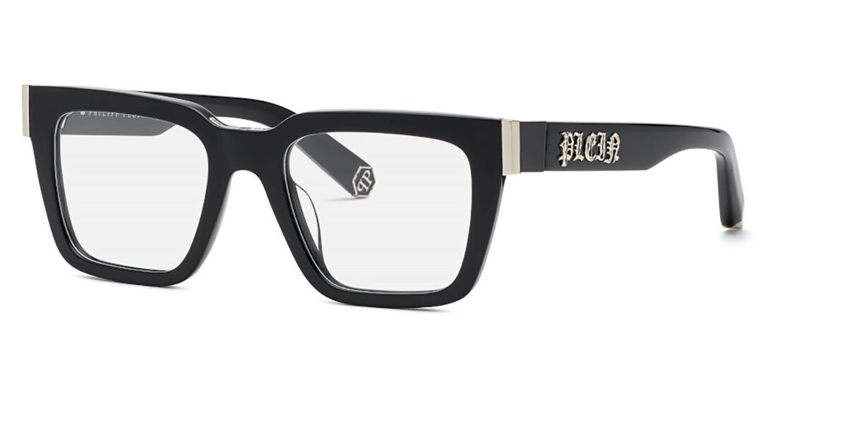 フィリップ プレイン Philipp Plein VPP112M 0700 Full rim フルリム シャイニーブラック Women レディース 女性用 ウィメンズ Eyeglasses メガネ 眼鏡 めがね フレーム 伊達メガネ 【正規品】【新品】【海外通販】【送料無料】｜SmartBuyGlasses