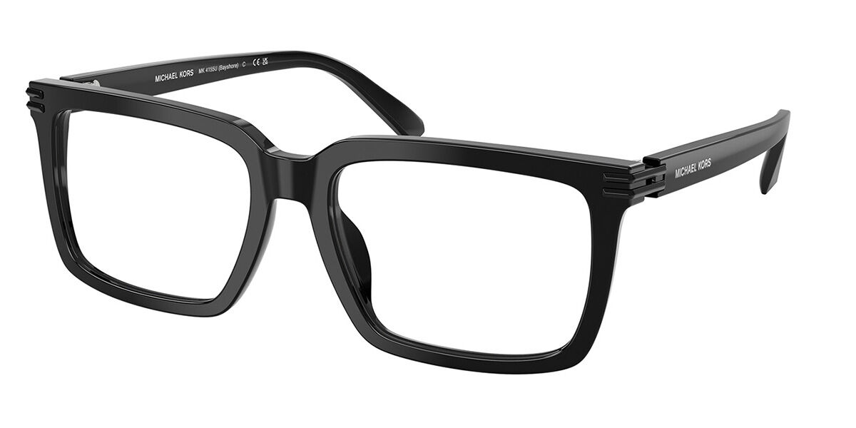 マイケルコース Michael Kors MK4155U BAYSHORE 3005 Full rim フルリム ブラック Men メンズ 男性用 Eyeglasses メガネ 眼鏡 めがね フレーム 伊達メガネ 【正規品】【新品】【海外通販】【送料無料】｜SmartBuyGlasses