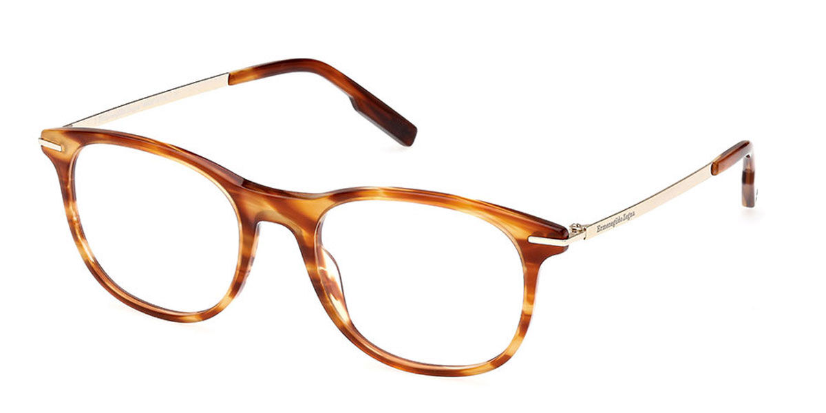 ゼニア EZ5245 052 Full rim フルリム べっ甲 Men メンズ 男性用 Eyeglasses メガネ 眼鏡 めがね フレーム 伊達メガネ 【正規品】【新品】【海外通販】【送料無料】|SmartBuyGlasses