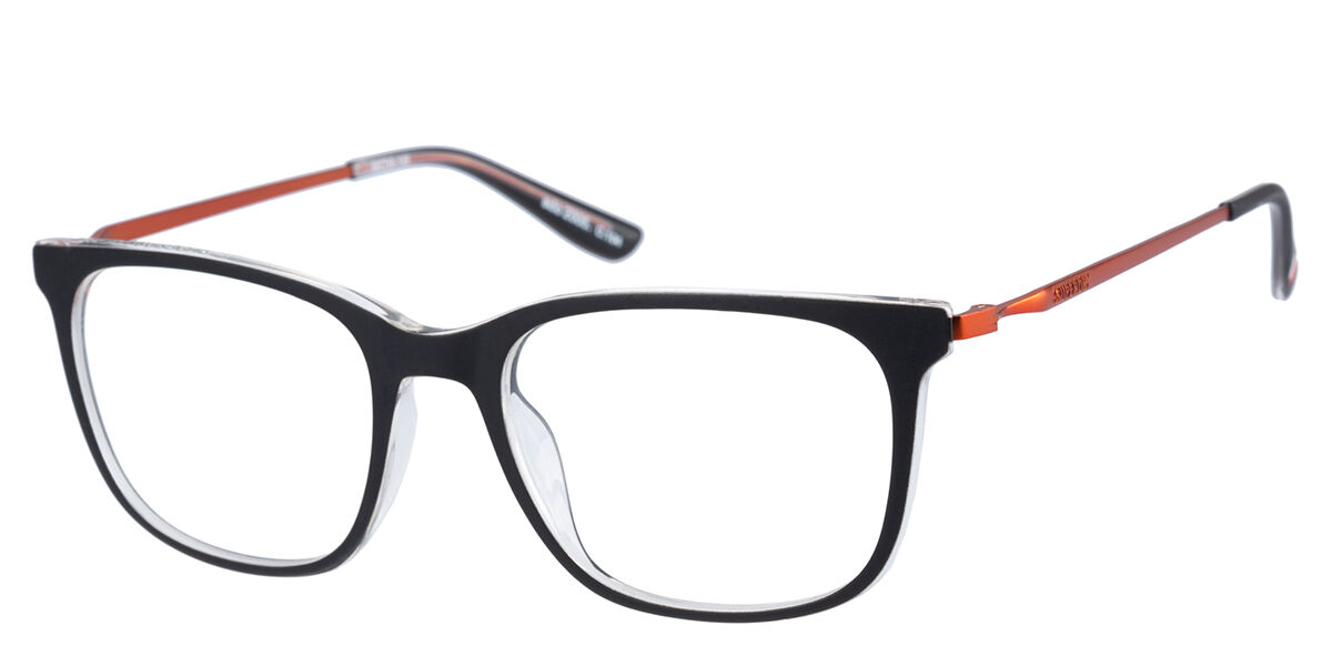 スーパードライ Superdry SDO 2005 104 Full rim フルリム ブラック オン クリア Unisex ユニセックス 男女兼用 メンズ レディース Eyeglasses メガネ 眼鏡 めがね フレーム 伊達メガネ 【正規品】【新品】【海外通販】【送料無料】｜SmartBuyGlasses