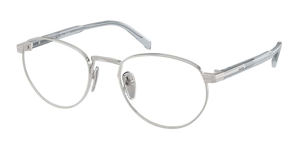 プラダ Prada PR B52V 29B1O1 Full rim フルリム シルバー Men メンズ 男性用 Eyeglasses メガネ 眼鏡 めがね フレーム 伊達メガネ 【正規品】【新品】【海外通販】【送料無料】|SmartBuyGlasses