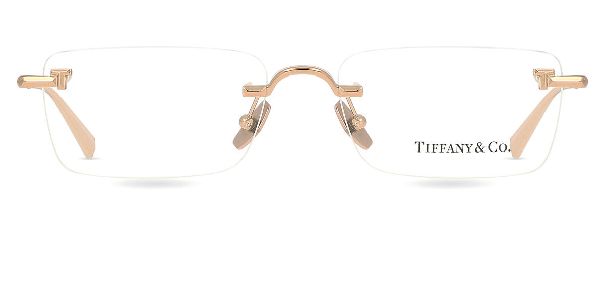 ティファニー Tiffany & Co. TF1177KB 6222 Rimless リムレス プレーテッドローズゴールド Unisex ユニセックス 男女兼用 メンズ レディース Eyeglasses メガネ 眼鏡 めがね フレーム 伊達メガネ 【正規品】【新品】【海外通販】【送料無料】｜SmartBuyGlasses 139,433円