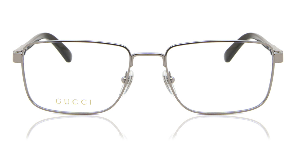 グッチ Gucci GG1291O 001 Full rim フルリム シルバー Men メンズ 男性用 Eyeglasses メガネ 眼鏡 めがね フレーム 伊達メガネ 【正規品】【新品】【海外通販】【送料無料】｜SmartBuyGlasses
