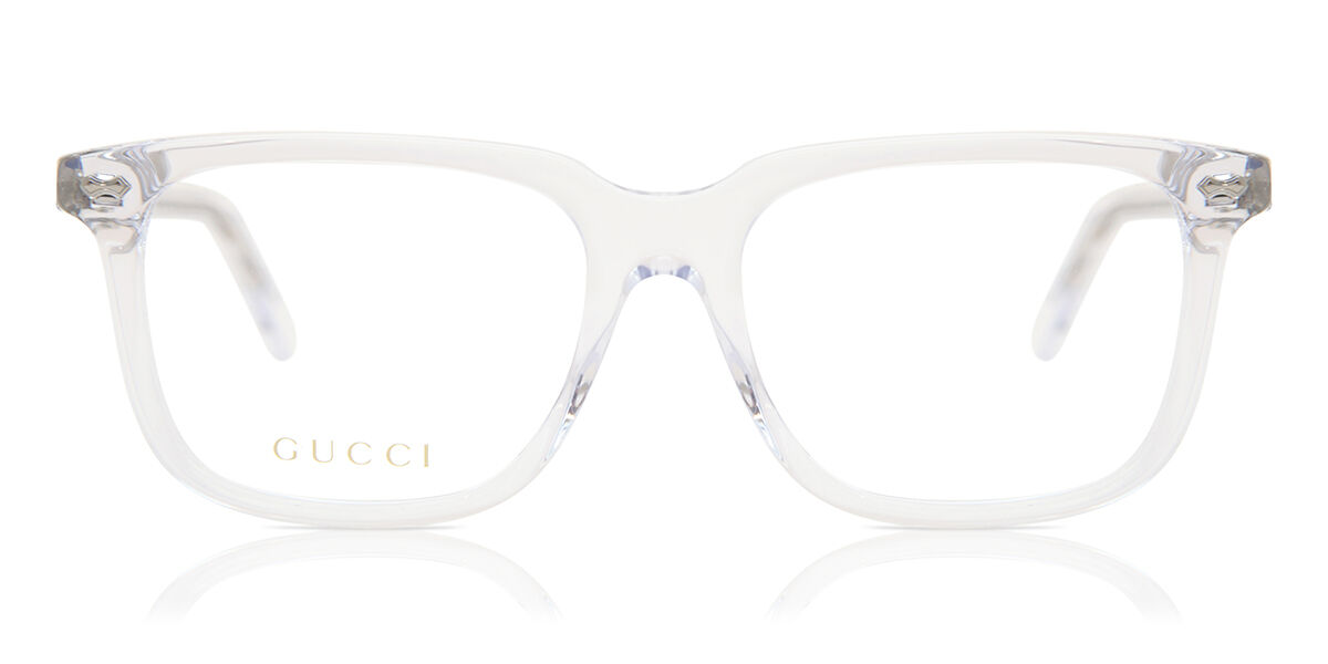 【正規品】【送料無料】【新品】グッチ Gucci GG0737O 018 クリア Men メンズ 男性用 Eyeglasses メガネ 眼鏡 めがね フレーム 伊達メガネ【海外通販】