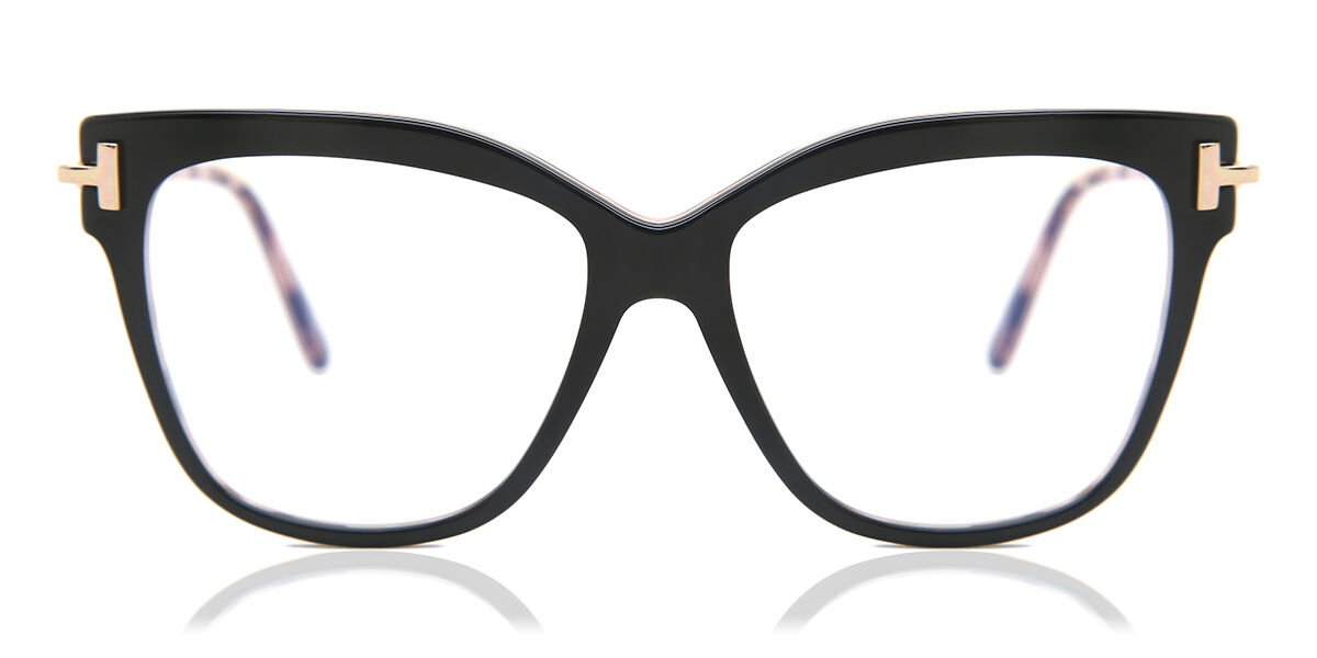【置き目品】【貨物輸送無料】トムジェラルド・r・フォード  Tom Ford FT5704-B 005 Blue-Light Block New Women Eyeglasses【外国で通信販売】