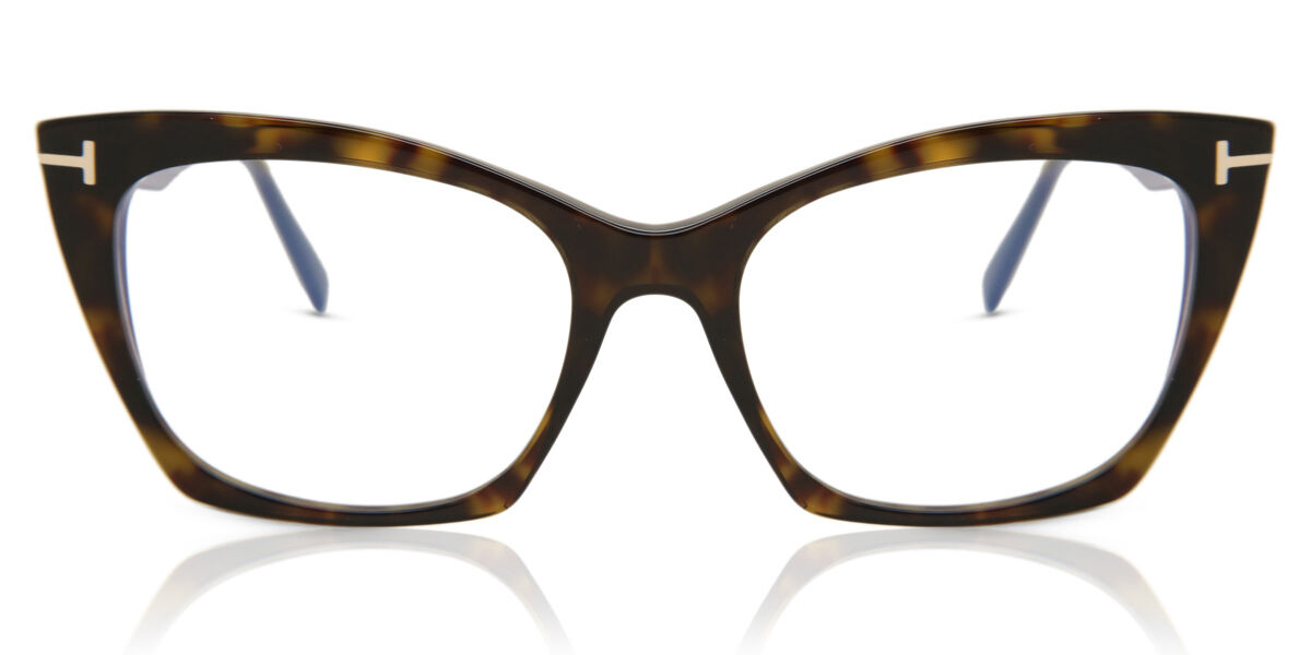 トムジェラルド・r・フォード Tom Ford FT5709-B 052 Blue-Light Block Full rim 盛りだくさんリム 幽々たるトータス Women レディース お上さん用 ウィメンズ Eyeglasses 眼鏡 メガネ めがね ひな形 伊達眼鏡 【決まり品】【新品】【外国で通信販売】【貨物輸送無料】 眼鏡-眼鏡・サングラス-バッグ・小物・ブランド雑貨