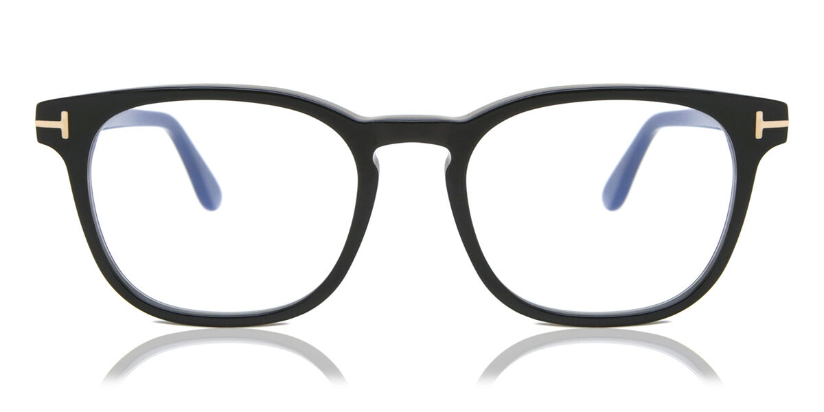 トムジェラルド・r・フォード Tom Ford FT5868-B 001 Blue-Light Block Full rim 盛りだくさんリム シャイニーブラック Men メンズ 成人男性用 Eyeglasses 眼鏡 メガネ めがね ひな形 伊達眼鏡 【定め事品】【新品】【外国で通信販売】【貨物輸送無料】