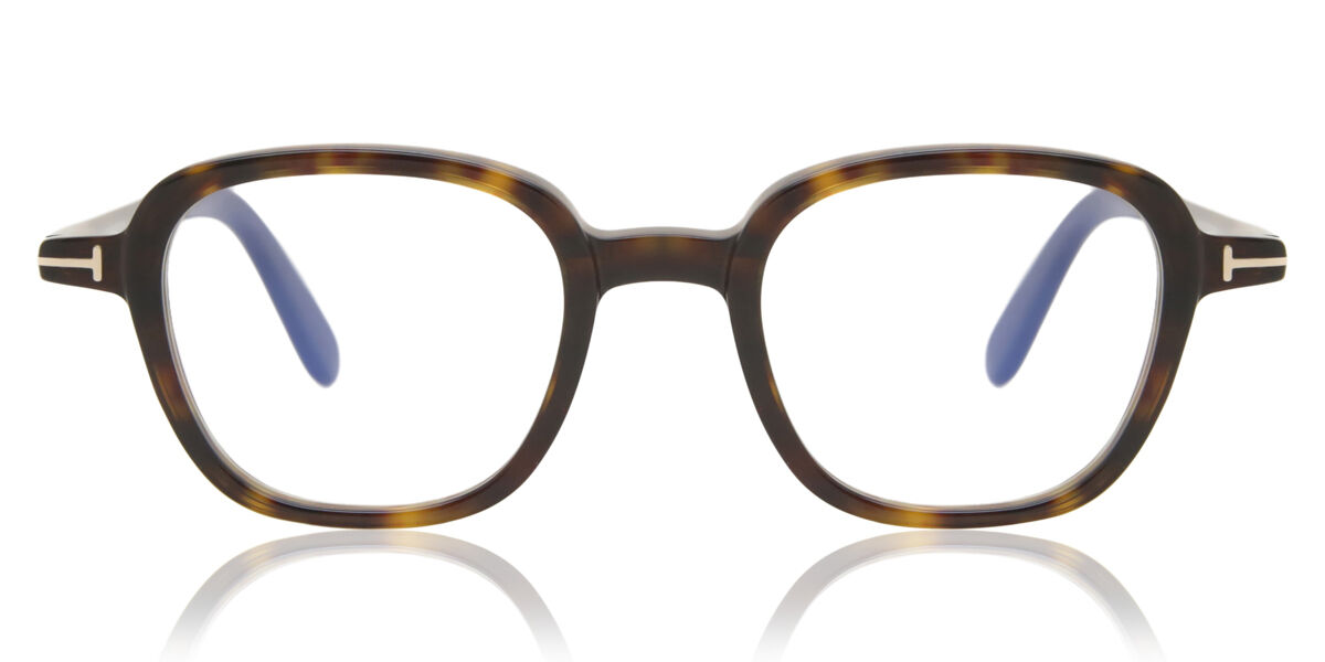 トムジェラルド・r・フォード Tom Ford FT5837-B 052 Blue-Light Block Full rim 盛りだくさんリム うす暗いトータス Men メンズ 成人男性用 Eyeglasses 眼鏡 メガネ めがね ひな形 伊達眼鏡 【置き目品】【新品】【外国で通信販売】【貨物輸送無料】