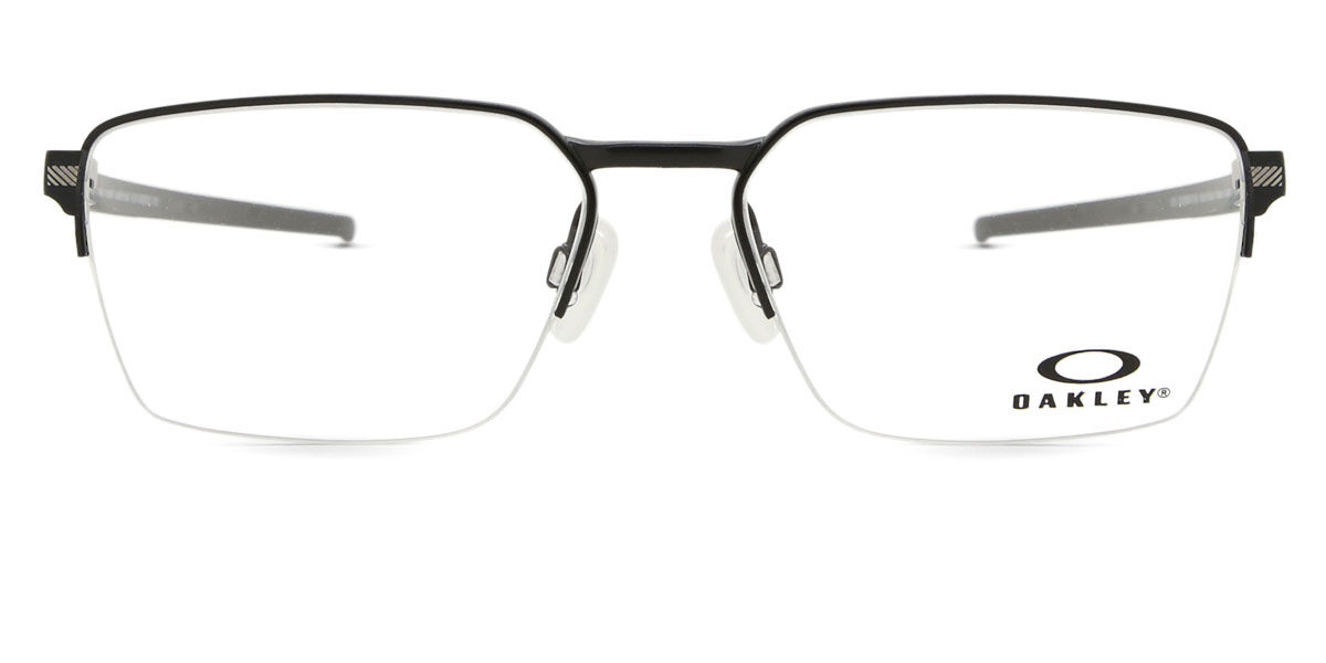 オーク材ロバート・エドワード・リー Oakley OX5080 SWAY BAR 0.5 508001 Semi rimless セミリムレス 繻子 黒いこと Men メンズ 成人男性用 Eyeglasses 眼鏡 メガネ めがね ひな形 伊達眼鏡 【置き目品】【新品】【外国で通信販売】【貨物輸送無料】