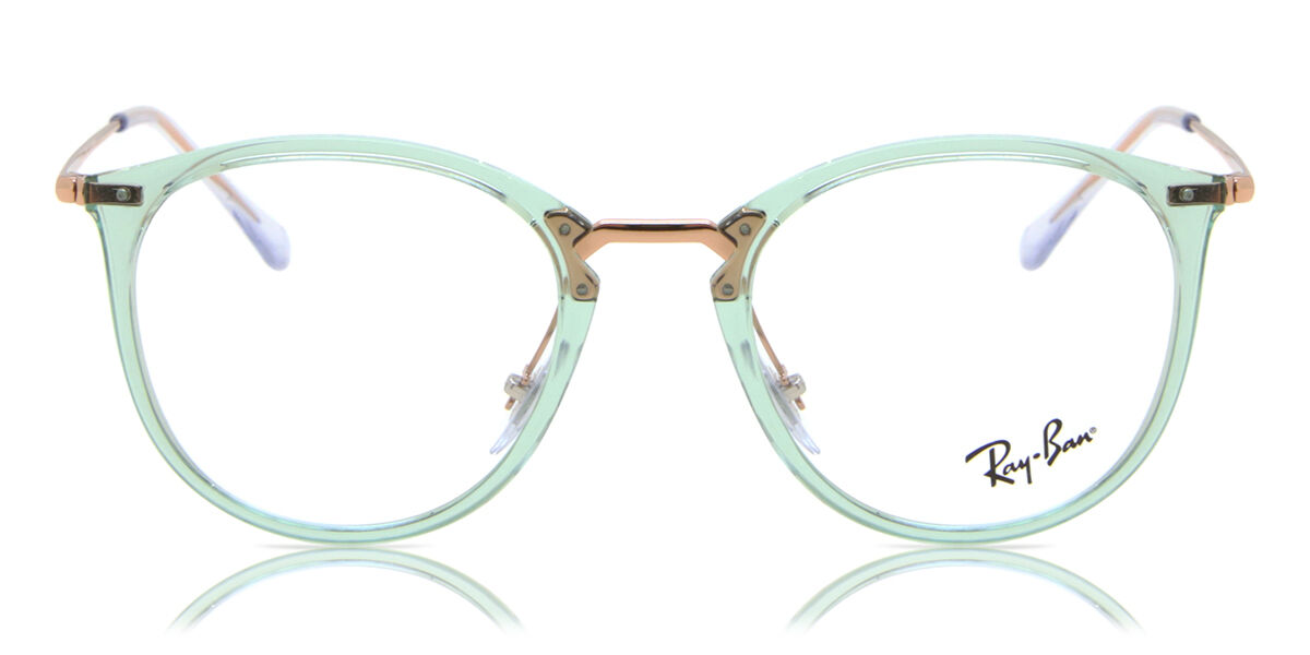 【正規品】【送料無料】【新品】レイバン Ray-Ban RX7140 8337 トランスペアレント グリーン Women レディース 女性用 ウィメンズ Eyeglasses メガネ 眼鏡 めがね フレーム 伊達メガネ【海外通販】