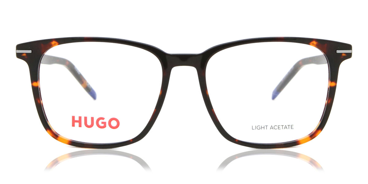 ヒューゴ Hugo 1224 086 Full rim 盛りだくさんリム うす暗いトータス Men メンズ 成人男性用 Eyeglasses 眼鏡 メガネ めがね ひな形 伊達眼鏡 【置き目品】【新品】【外国で通信販売】【貨物輸送無料】