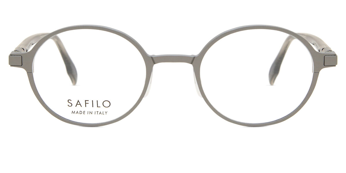 サフィロ Safilo FORGIA 04 R81 Full rim 盛りだくさんリム つや消し しろがね色 Men メンズ 成人男性用 Eyeglasses 眼鏡 メガネ めがね ひな形 伊達眼鏡 【置き目品】【新品】【外国で通信販売】【貨物輸送無料】