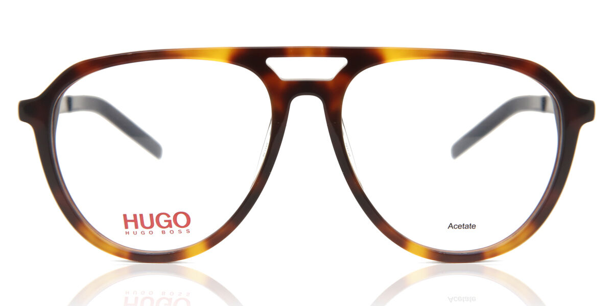 ヒューゴ Hugo 1093 05L Full rim フルリム べっ甲 Men メンズ 男性用 Eyeglasses メガネ 眼鏡 めがね フレーム 伊達メガネ 【正規品】【新品】【海外通販】【送料無料】｜SmartBuyGlasses
