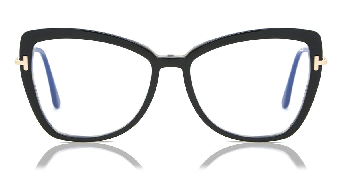 トムジェラルド・r・フォード Tom Ford FT5882-B 005 Blue-Light Block Full rim 盛りだくさんリム 黒いこと Women レディース お上さん用 ウィメンズ Eyeglasses 眼鏡 メガネ めがね 一こま 伊達眼鏡 【置き目品】【新品】【外国で通信販売】【貨物輸送無料】