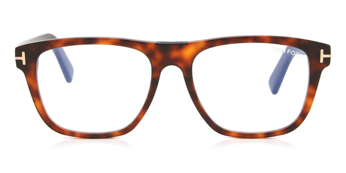 トムジェラルド・r・フォード Tom Ford FT5902-B 054 Blue-Light Block Full rim 盛りだくさんリム べっ甲 Men メンズ 成人男性用 Eyeglasses 眼鏡 メガネ めがね 一こま 伊達眼鏡 【置き目品】【新品】【外国で通信販売】【貨物輸送無料】