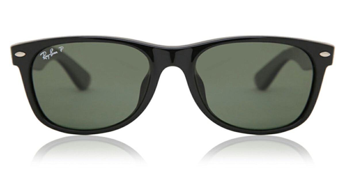 【正規品】【送料無料】Ray Ban レイバンMenメンズRay-Ban RB2132F New Wayfarer アジアン フィット Polarized 58サイズ 正規品 安い ケース＆クロス付 偏光サングラス 運転 ドライブ 偏光レンズ【海外通販】