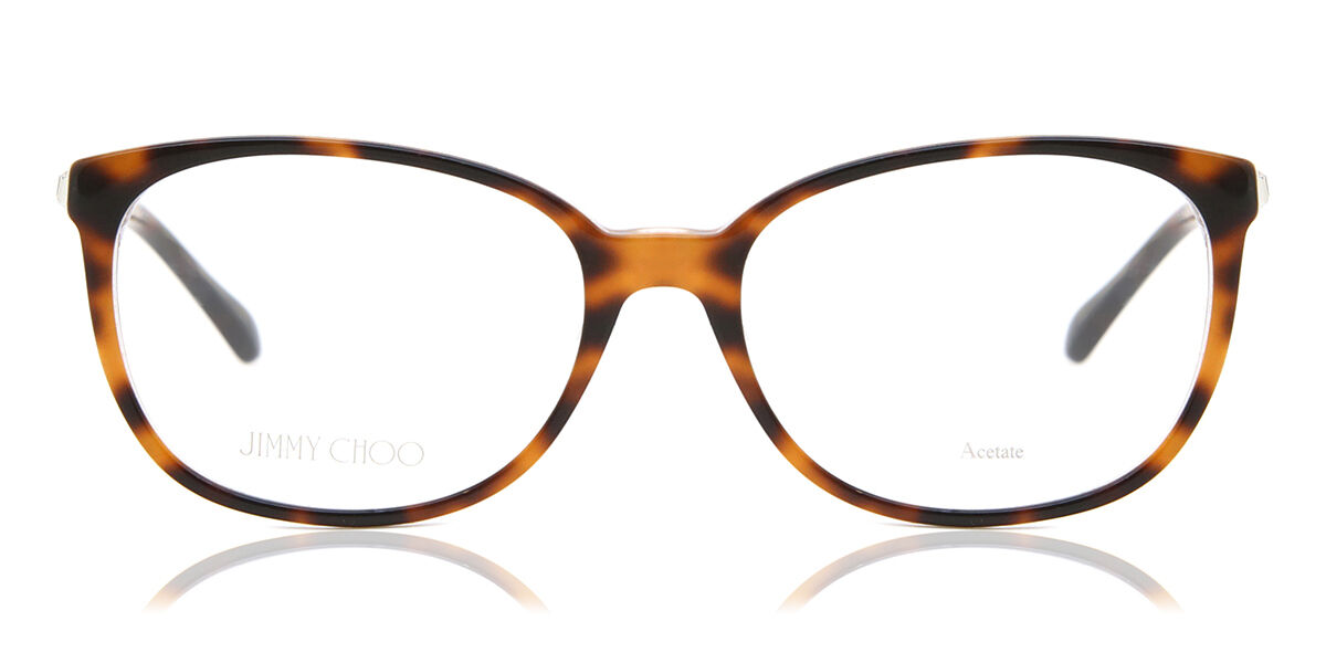 ジミーチュウ Jimmy Choo JC302 0T4 Full rim 盛りだくさんリム ハバナサクラ色内部 Women レディース 亭主もち用 ウィメンズ Eyeglasses 眼鏡 メガネ めがね 屋台骨 伊達眼鏡 【置き目品】【新品】【外国で通信販売】【貨物輸送無料】 眼鏡・サングラス-眼鏡
